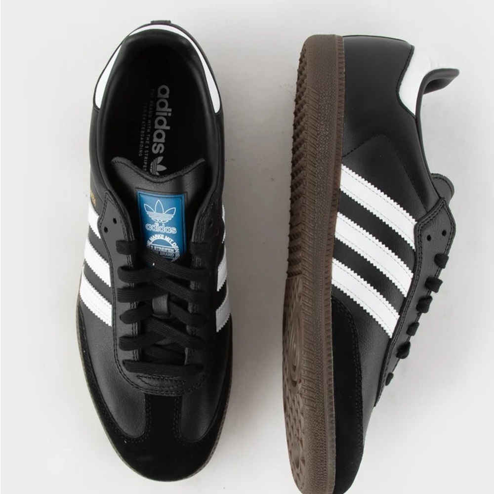 Adidas Samba Classic Black White Sneakers - Picture 4 of 8